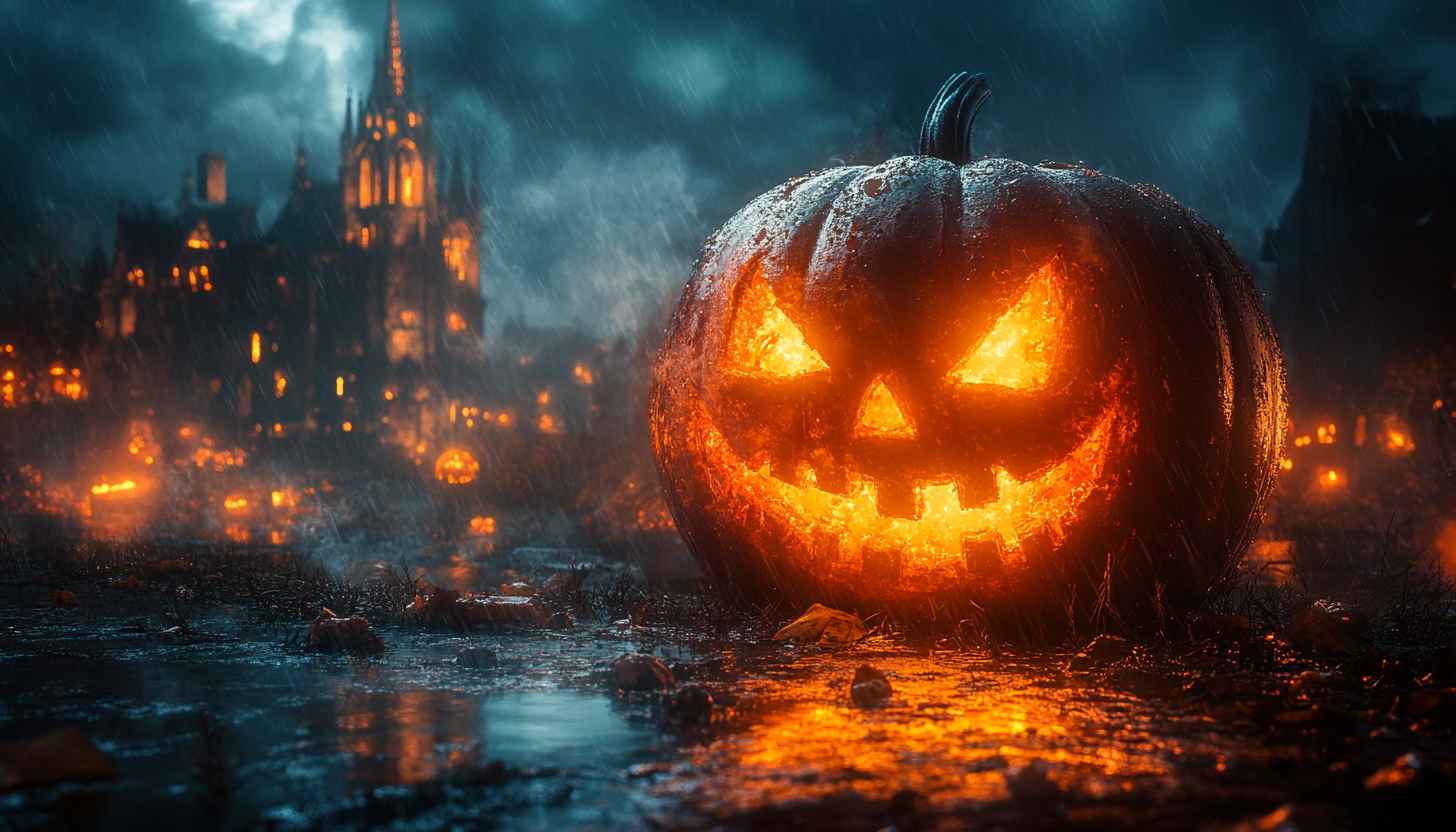 Halloween Pumpkin Wallpaper, Scary Halloween Night Wallpaper, Spooky Season HD