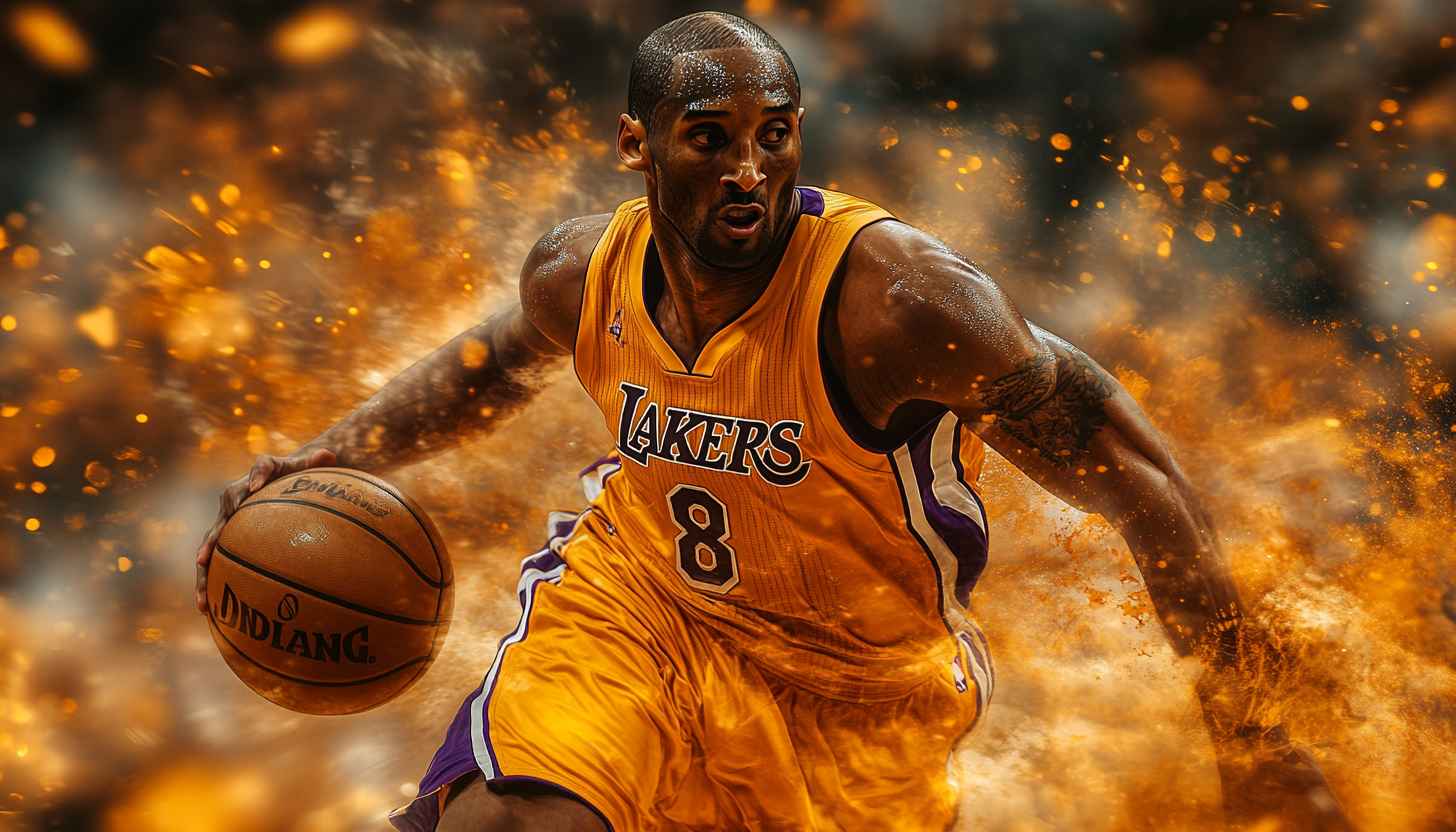 Kobe Bryant Lakers Wallpaper, NBA Legend, Basketball Wallpaper, 4K