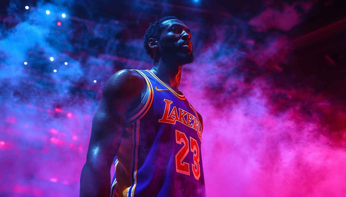 Lebron James Lakers Wallpaper, NBA Athlete, 4k Wallpaper, Sport