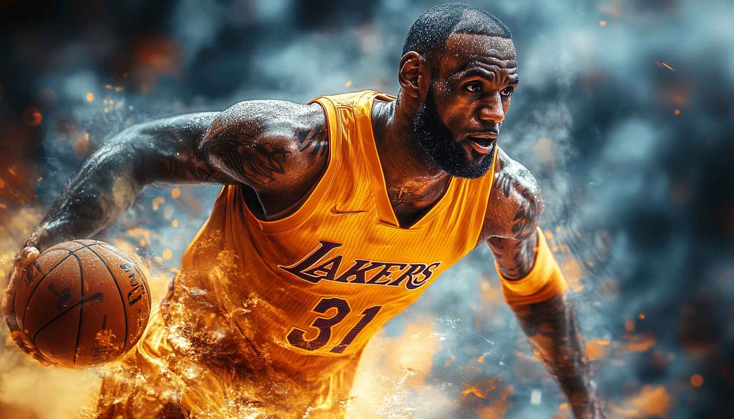 LeBron James Lakers Wallpaper 4k, Basketball Wallpaper for Desktop, Laptop