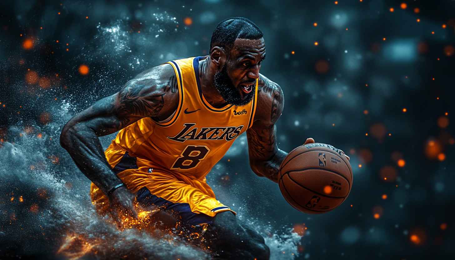 LeBron James Lakers Wallpaper, Basketball Player Wallpaper, Sports 4K Wallpaper