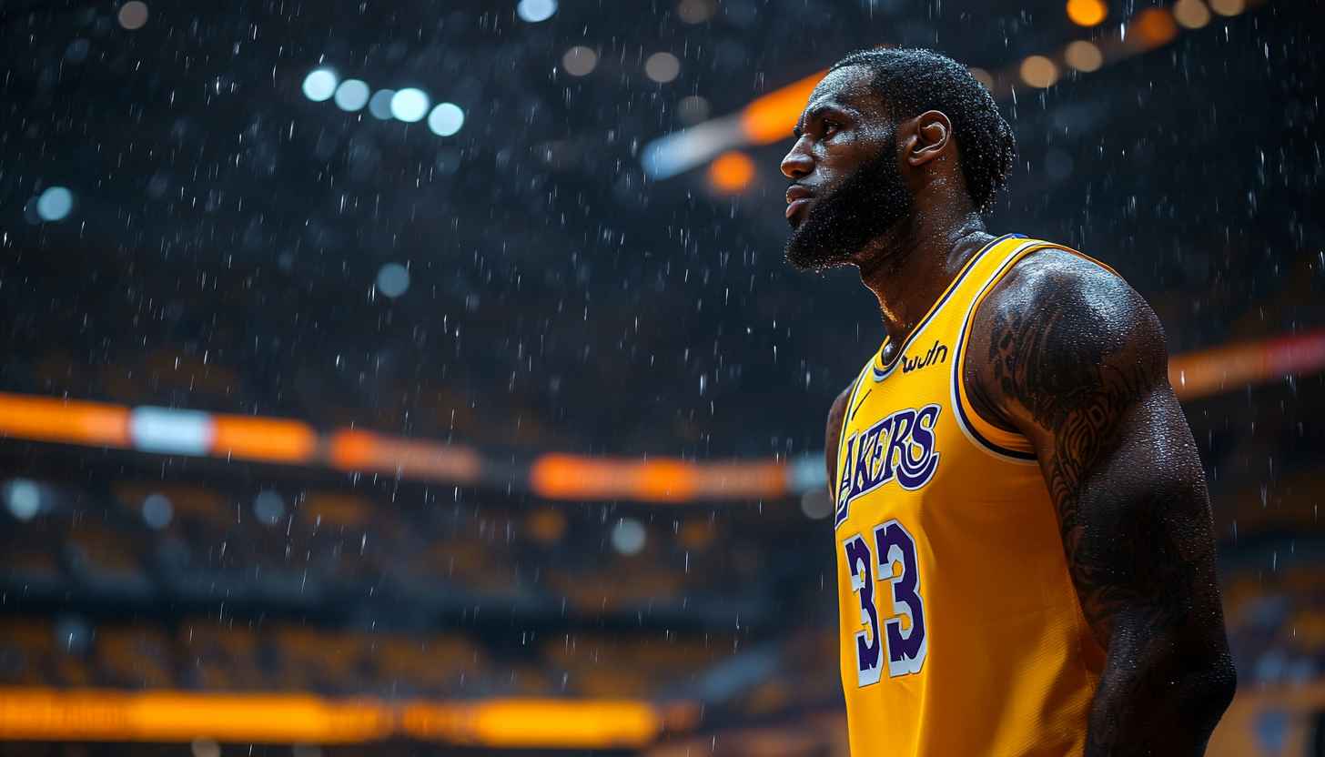 LeBron James Lakers Wallpaper - Basketball NBA 4K Wallpaper