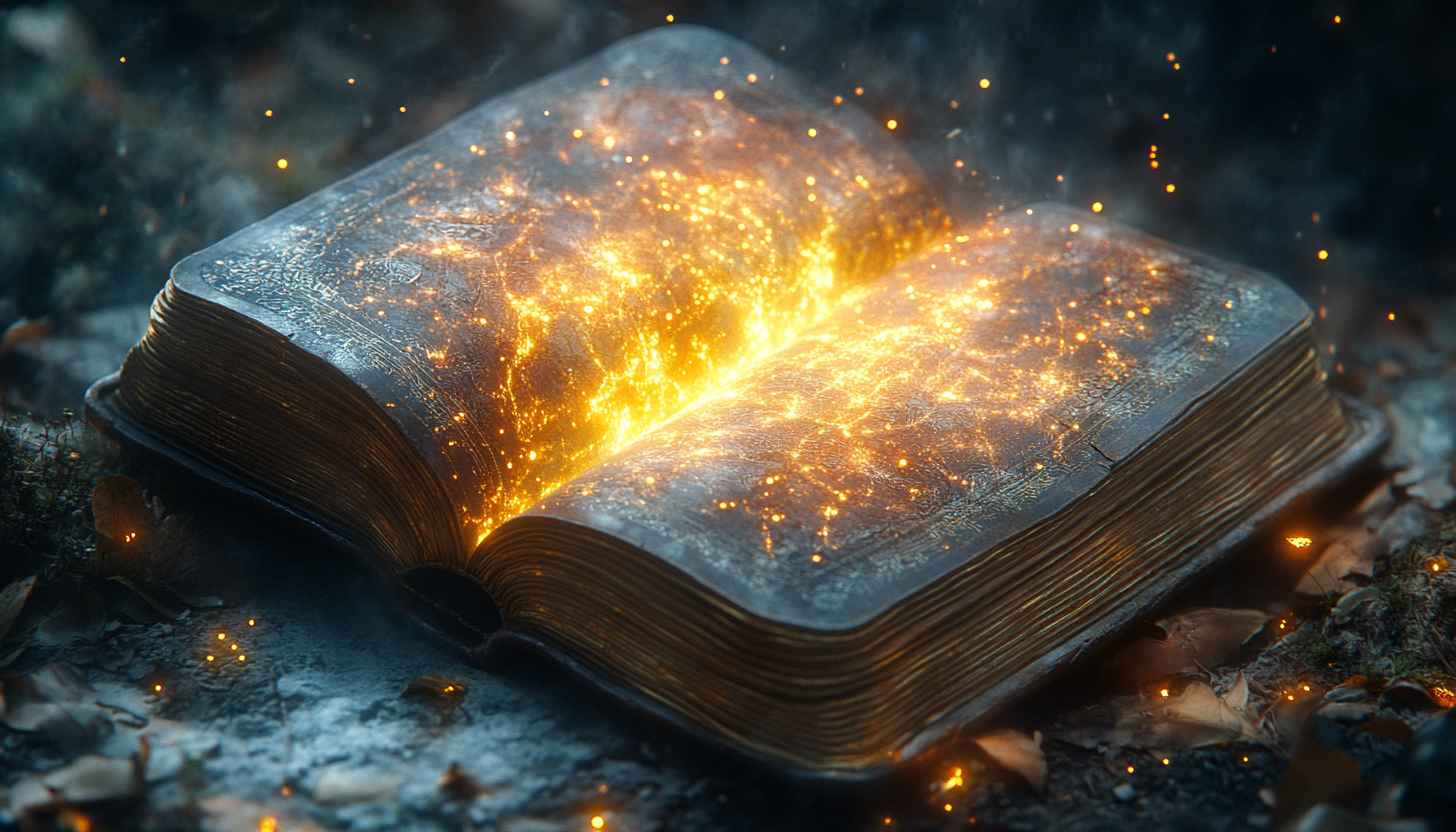 Magic Book Wallpaper: 4k Fantasy Book High Resolution Images