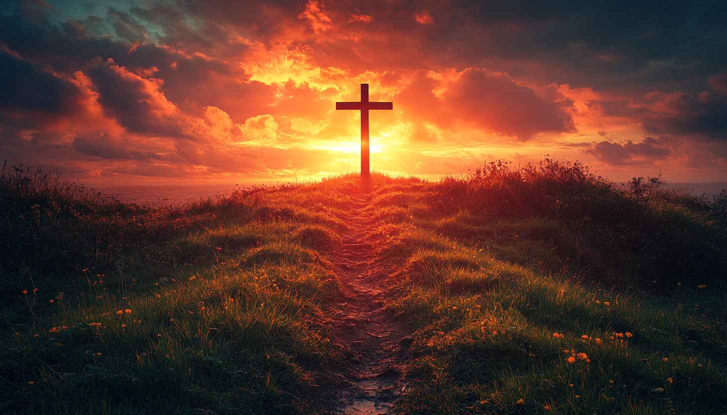 Christian Cross Wallpaper: Religious Theme for Desktop & Mobile Screens