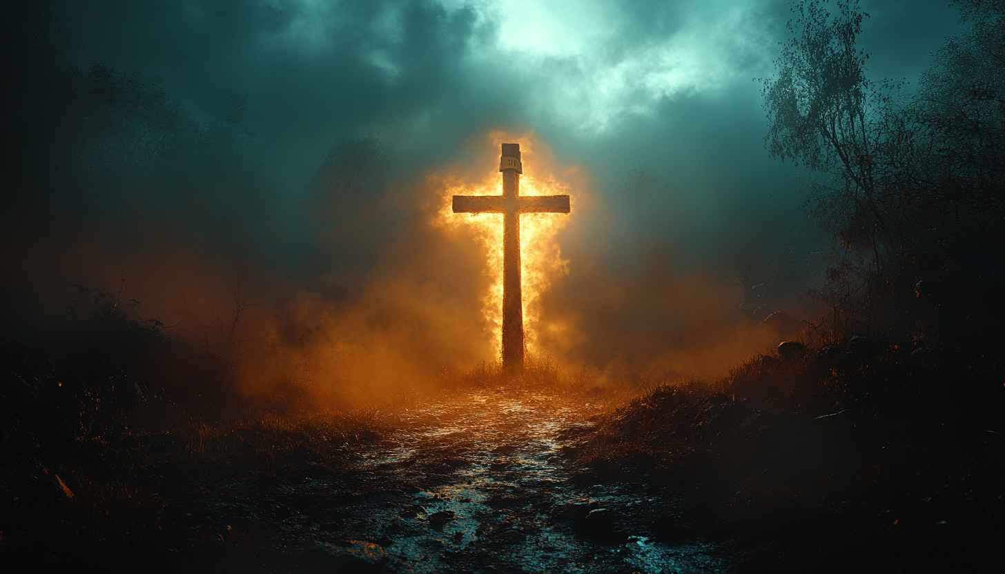 Christian Cross Wallpaper: Religious, Dark, Easter, 4k Wallpaper For Desktop