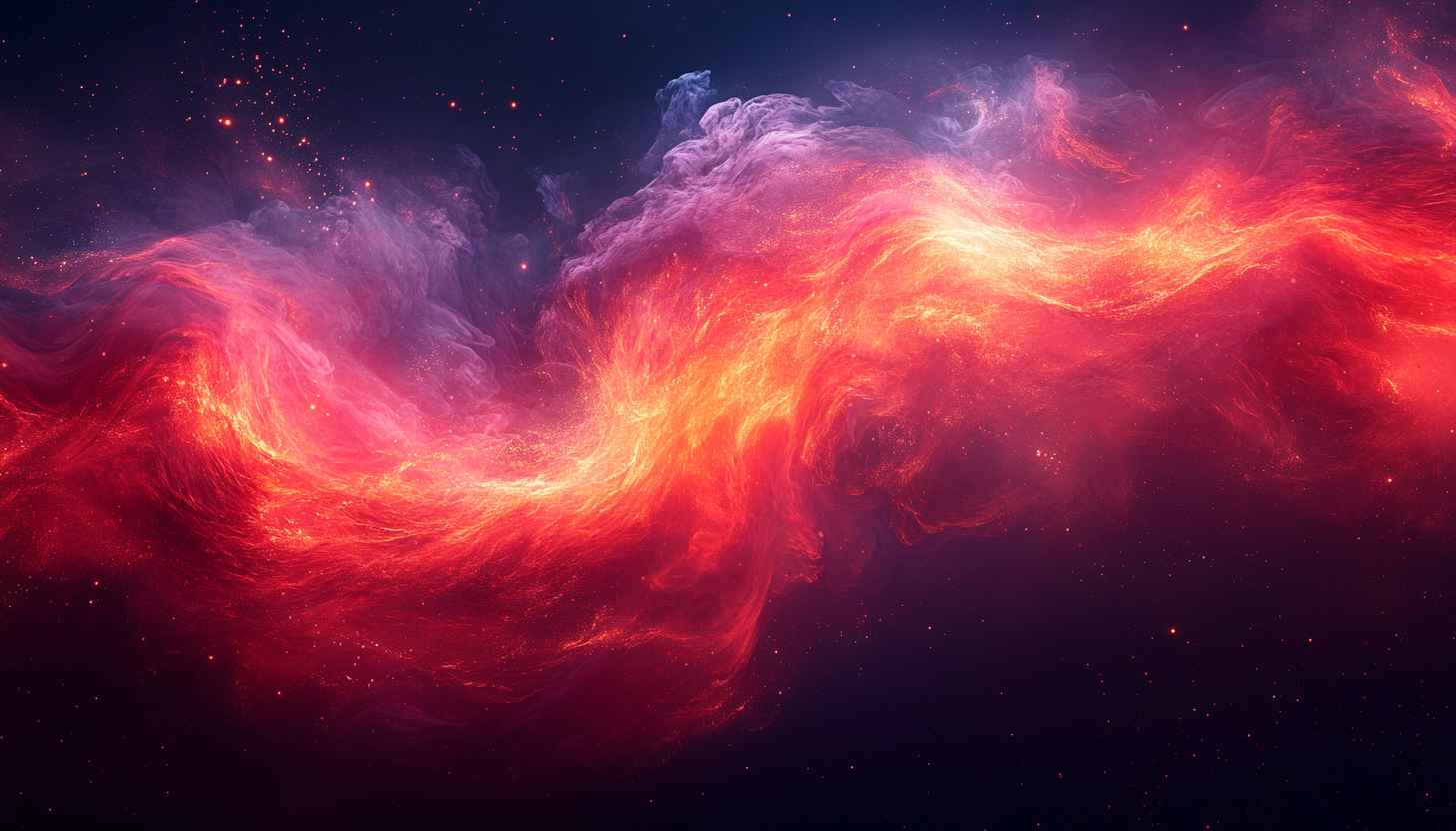 Nebula Wallpaper: Red Galaxy Space 4k Wallpaper for Desktop - Free Img