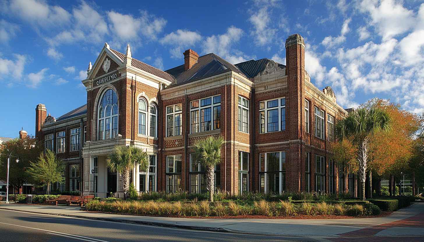 Historic Brick Building Architecture Mobile Wallpaper Free No Sign Up