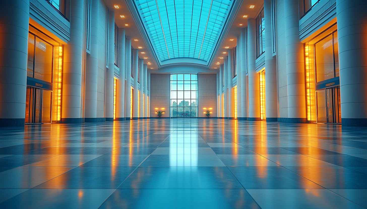 Elegant Architecture Interior 4K Desktop Background HD Mobile Wallpaper