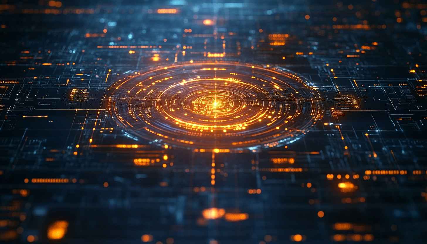 Abstract Technology Circuit Board 4K Desktop Background Mobile Wallpaper