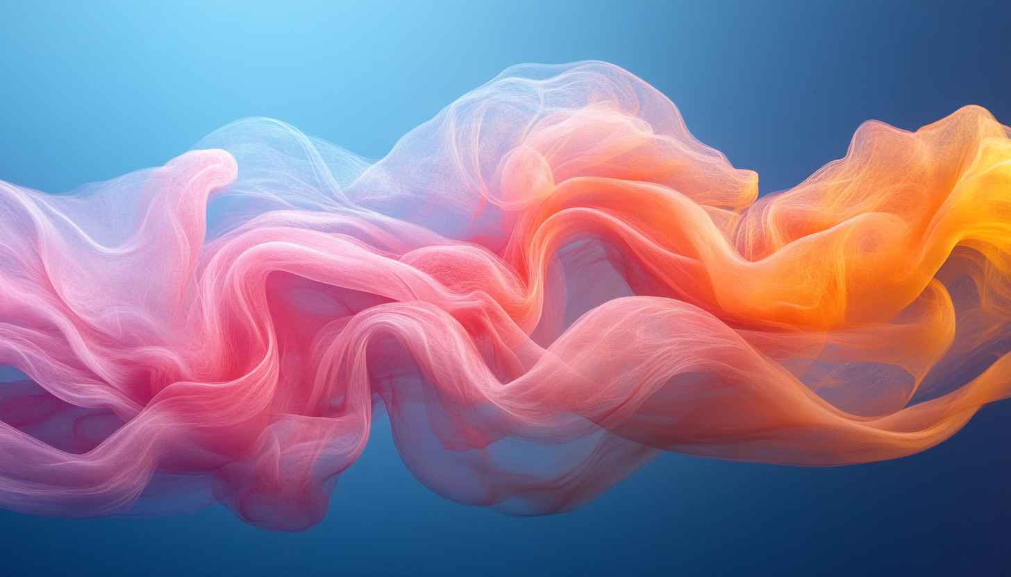 Pink and Orange Smoke Effect Mobile Wallpaper, 4K Desktop Backgrounds