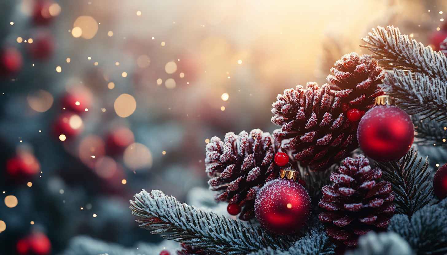 Free Christmas Theme 4K Desktop Wallpaper With Pine Cones Free Img free-christmas-theme-4k-desktop-wallpaper-with-pine-cones-free-img