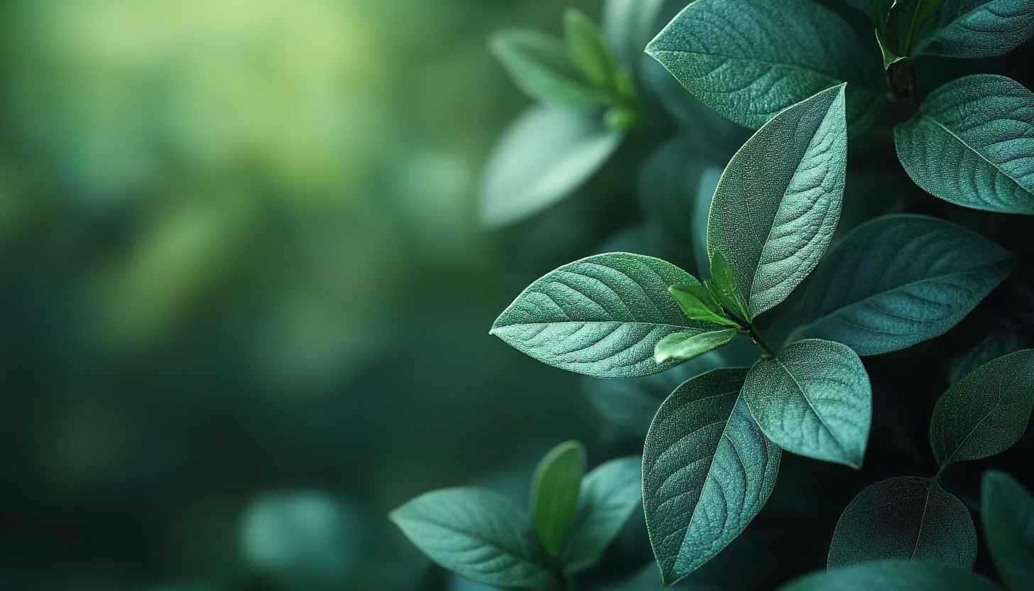 Nature Green Leaves 4K Mobile Wallpaper, Botanical Desktop Background