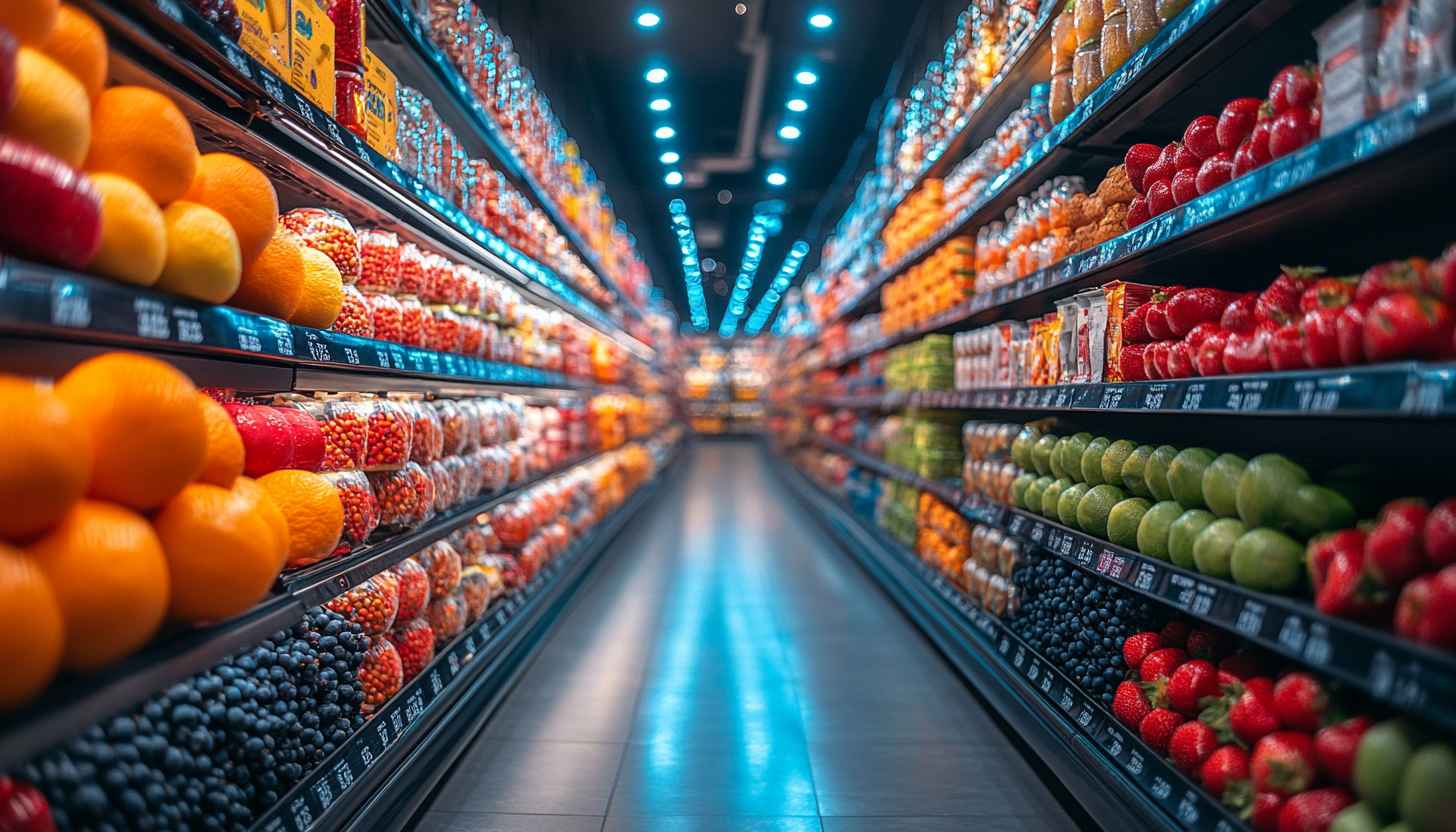Fresh Grocery Fruits 4K Wallpaper For Mobile and Desktop Backgrounds