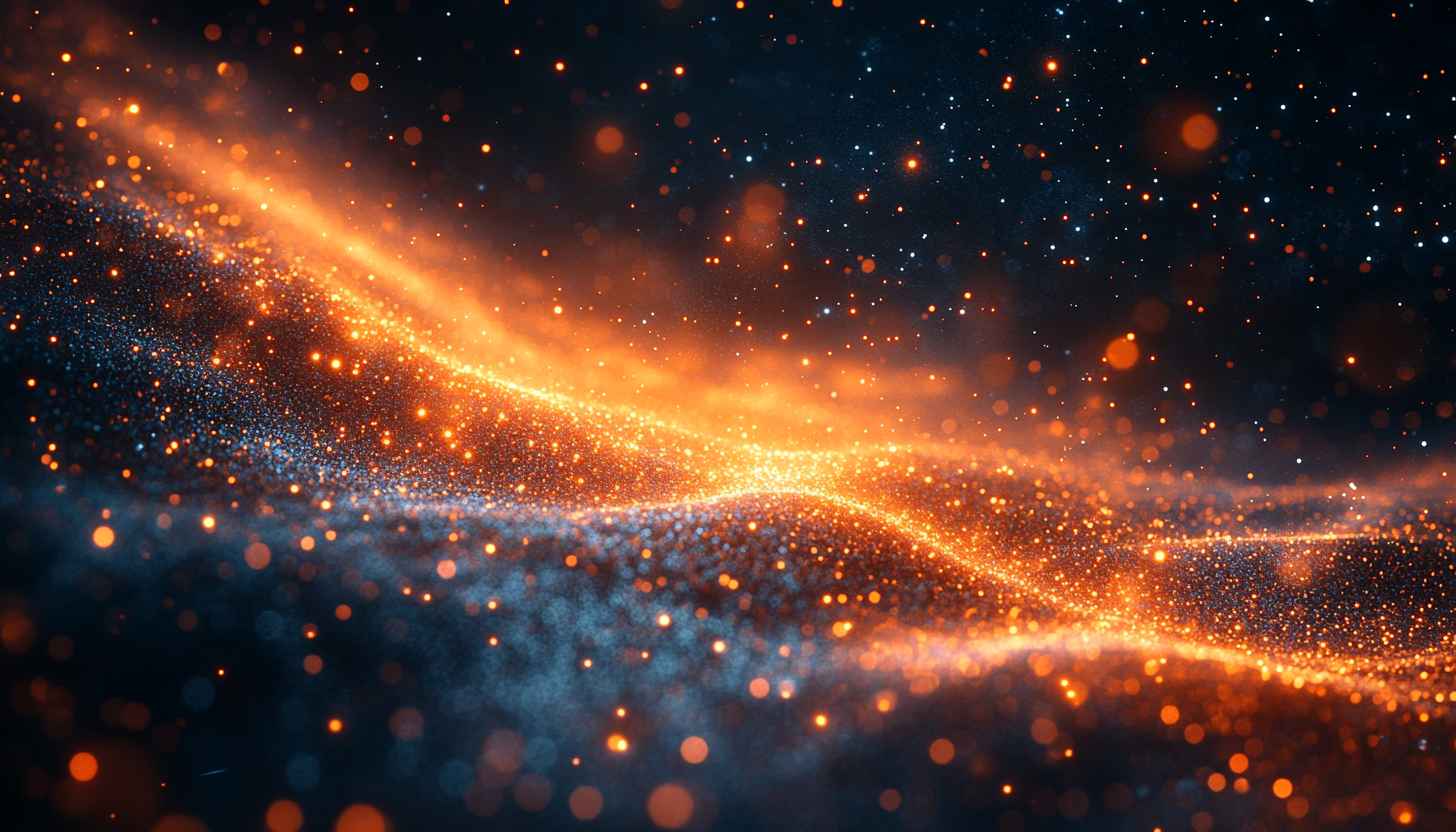 Fiery Orange Bokeh Lights 4K Desktop Backgrounds and Mobile Wallpaper