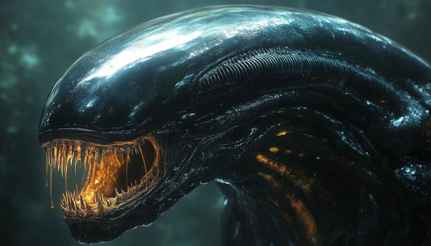 Alien Xenomorph 4K Wallpaper - Free Desktop Background - Free Img
