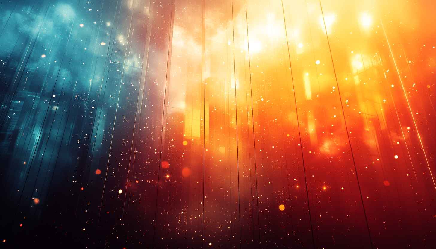 Abstract Glowing Particles 4K Desktop Background, Mobile Wallpaper No Signup
