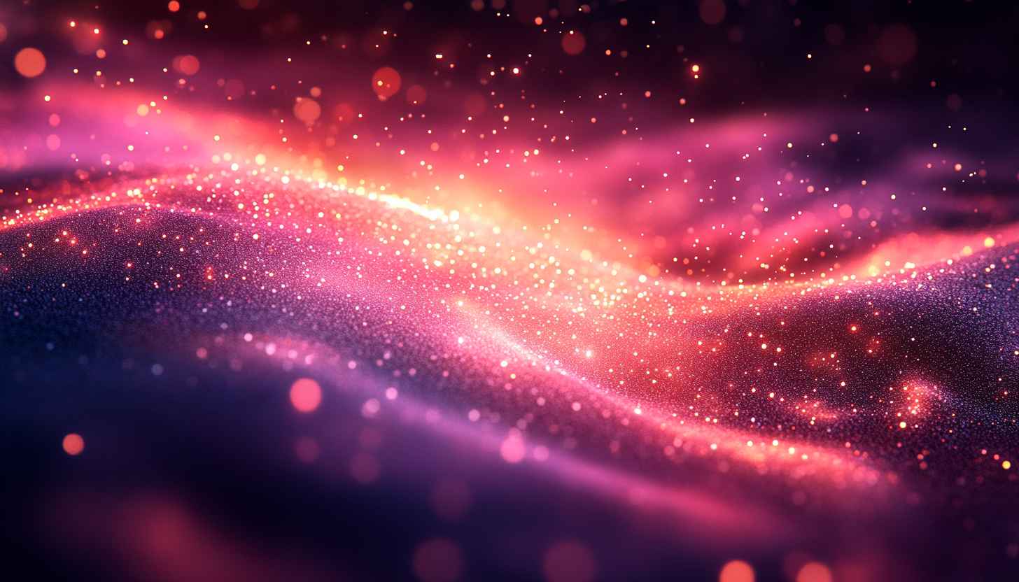 Red Sparkles Galaxy Mobile Background Wallpaper 4K Free