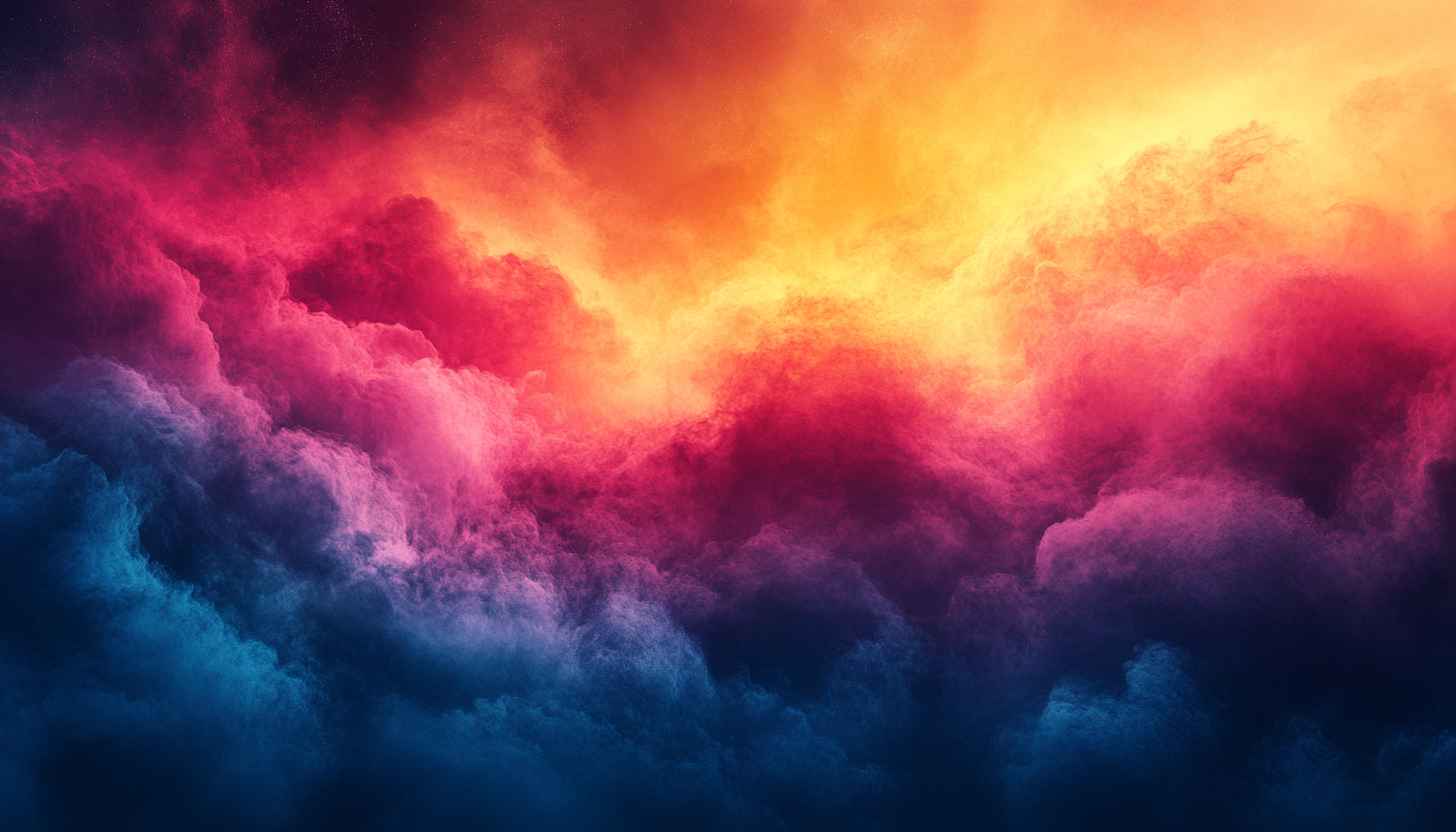 Abstract Colorful Clouds Mobile Wallpaper Free Desktop Background