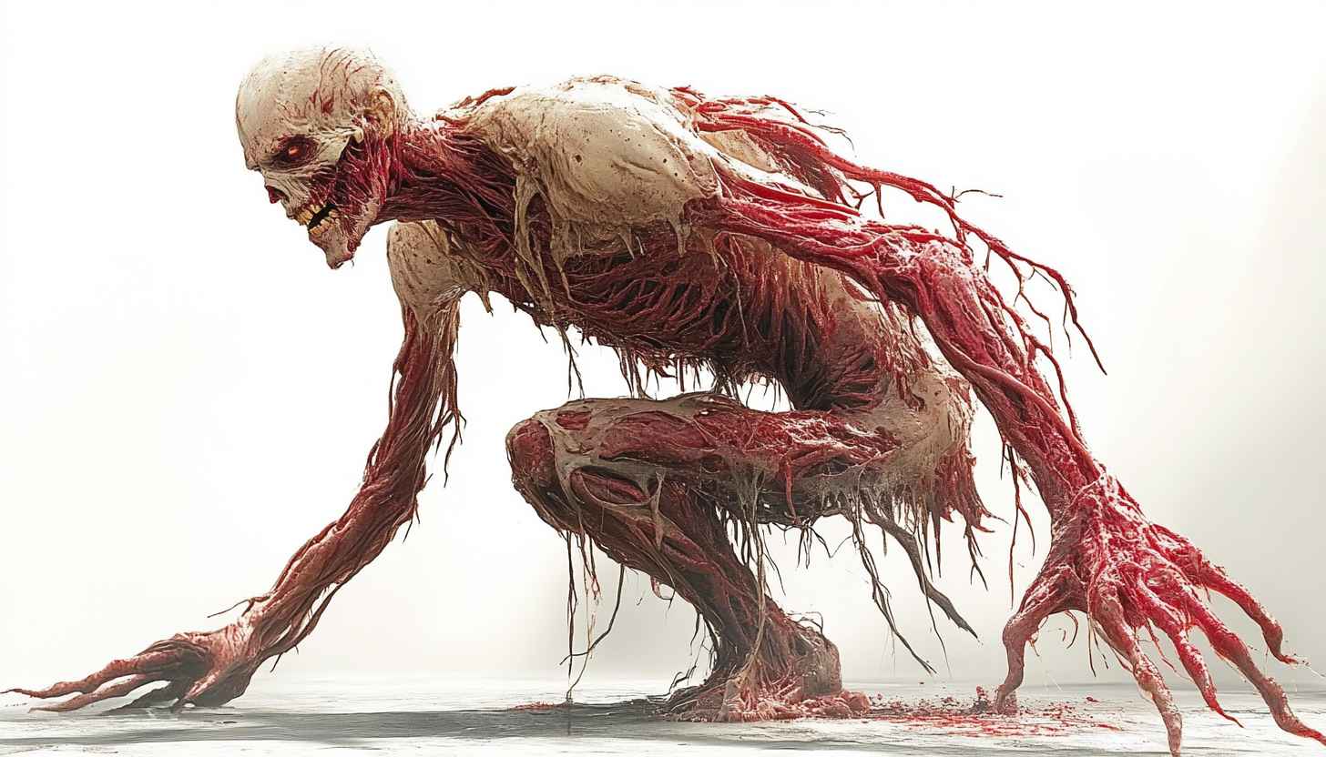 Creepy Undead Horror Wallpaper 4K for Desktop and Mobile Background