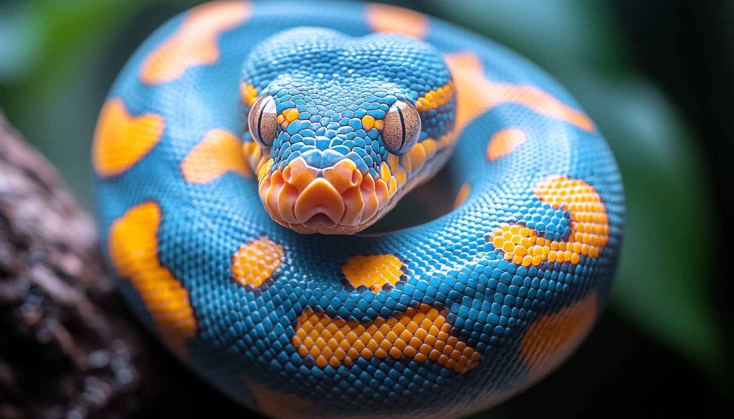 Blue Tree Monitor Lizard 4K Mobile Wallpaper Free No Sign-Up