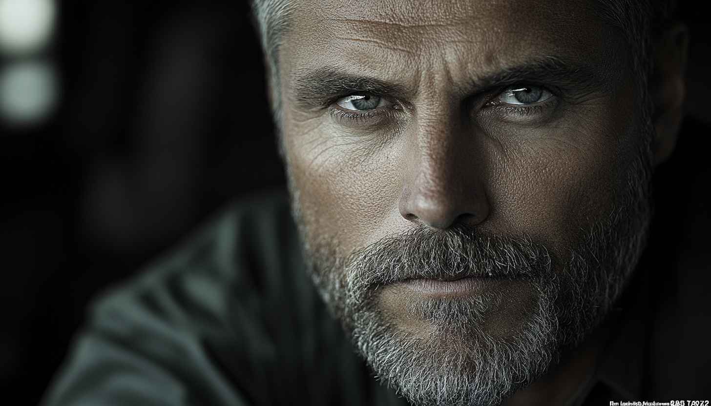 Mature Man Portrait Close Up Mobile Background Free Wallpaper