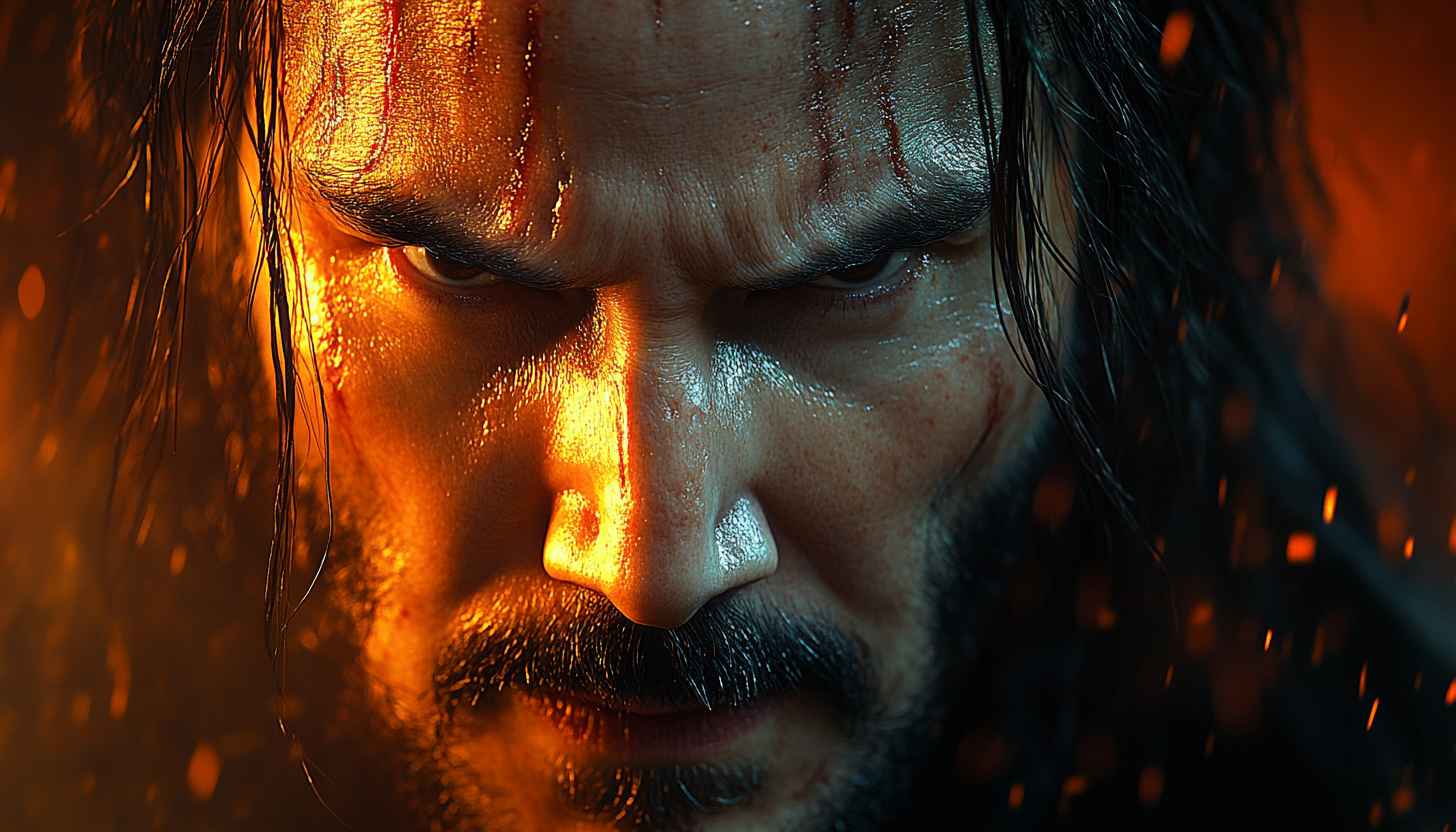 Keanu Reeves John Wick 4K Mobile Wallpaper Revenge