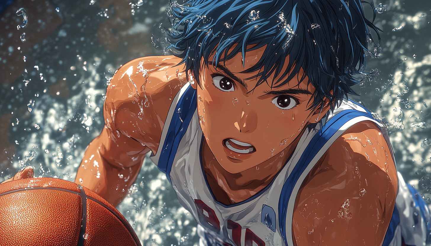 Anime Basketball Player Mobile Wallpaper Free 4K Lock Screen Background