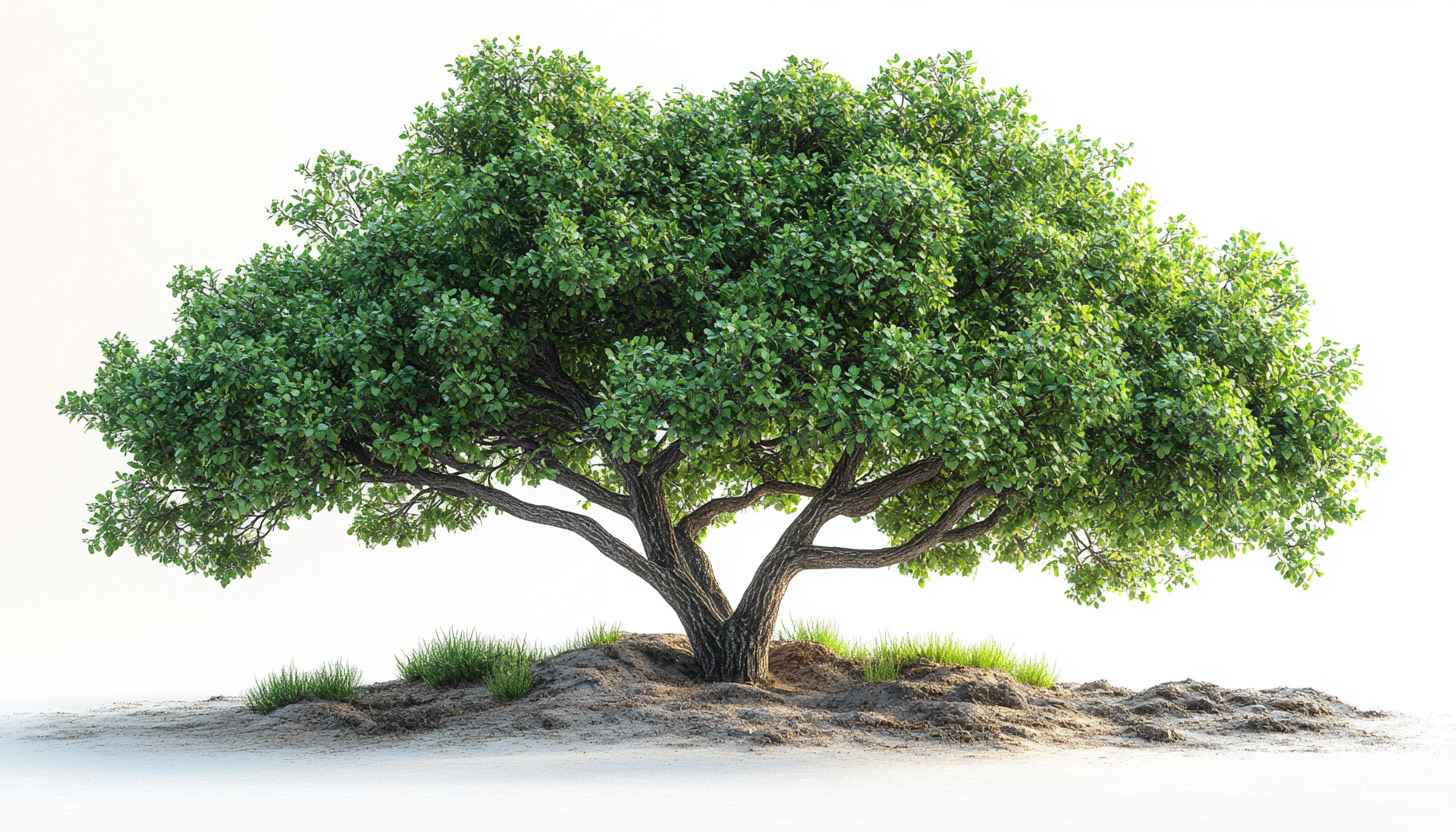 Green Tree 4K Desktop Wallpaper Nature Background Free Image