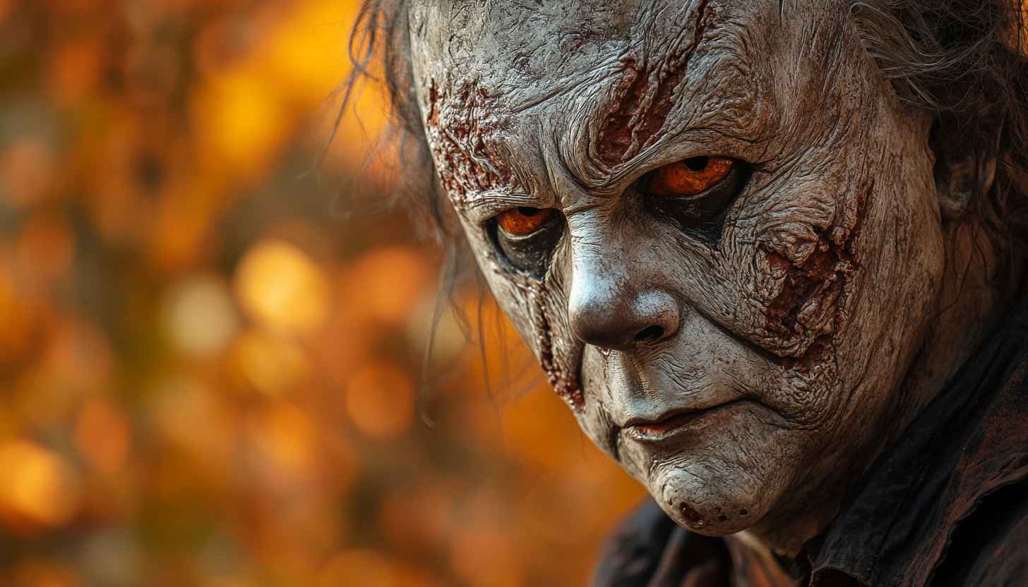 Halloween Kills Michael Myers Zombie Portrait 4K Mobile Wallpaper