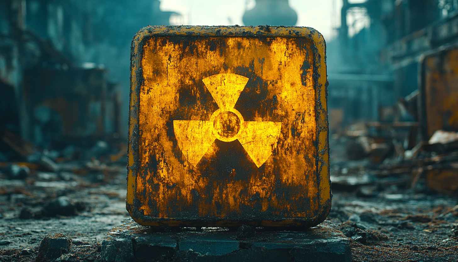 Radioactive Symbol Nuclear Zone HD Wallpaper 4K Desktop Background