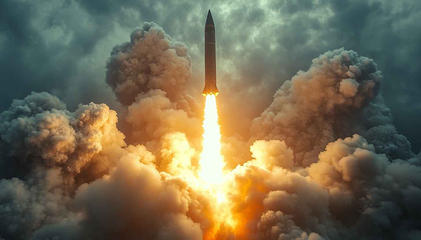 Powerful Rocket Launch 4K Wallpaper for Desktop, Mobile Background