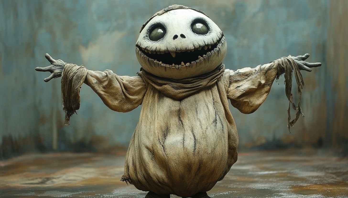 Creepy Halloween Monster Wallpaper for Desktop and Mobile Backgrounds