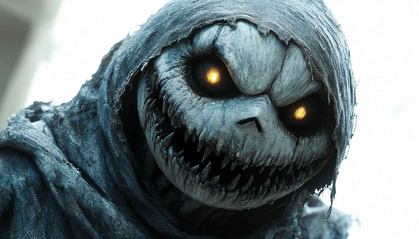 Grim Reaper Halloween Horror Glowing Eyes Mobile Wallpaper Backgrounds