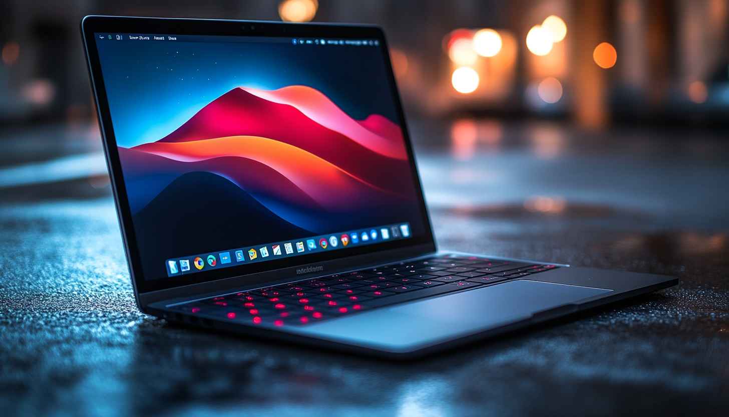 MacBook Pro Abstract Wallpaper for Desktop Backgrounds, Free Mobile Wallpaper