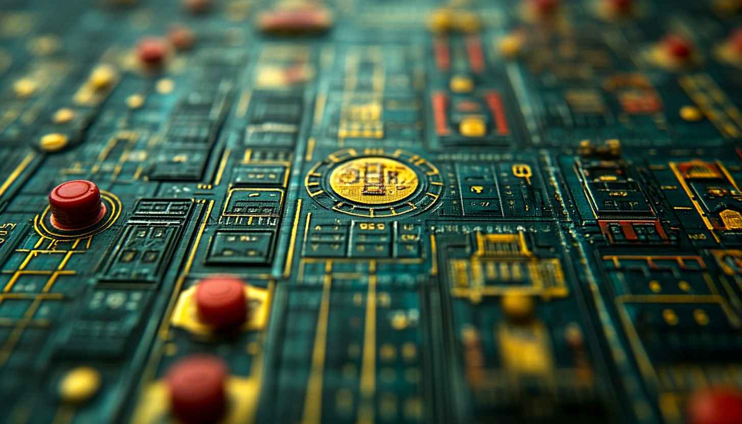 Detailed Motherboard Circuit Mobile Background, Complex Tech 4K Wallpaper