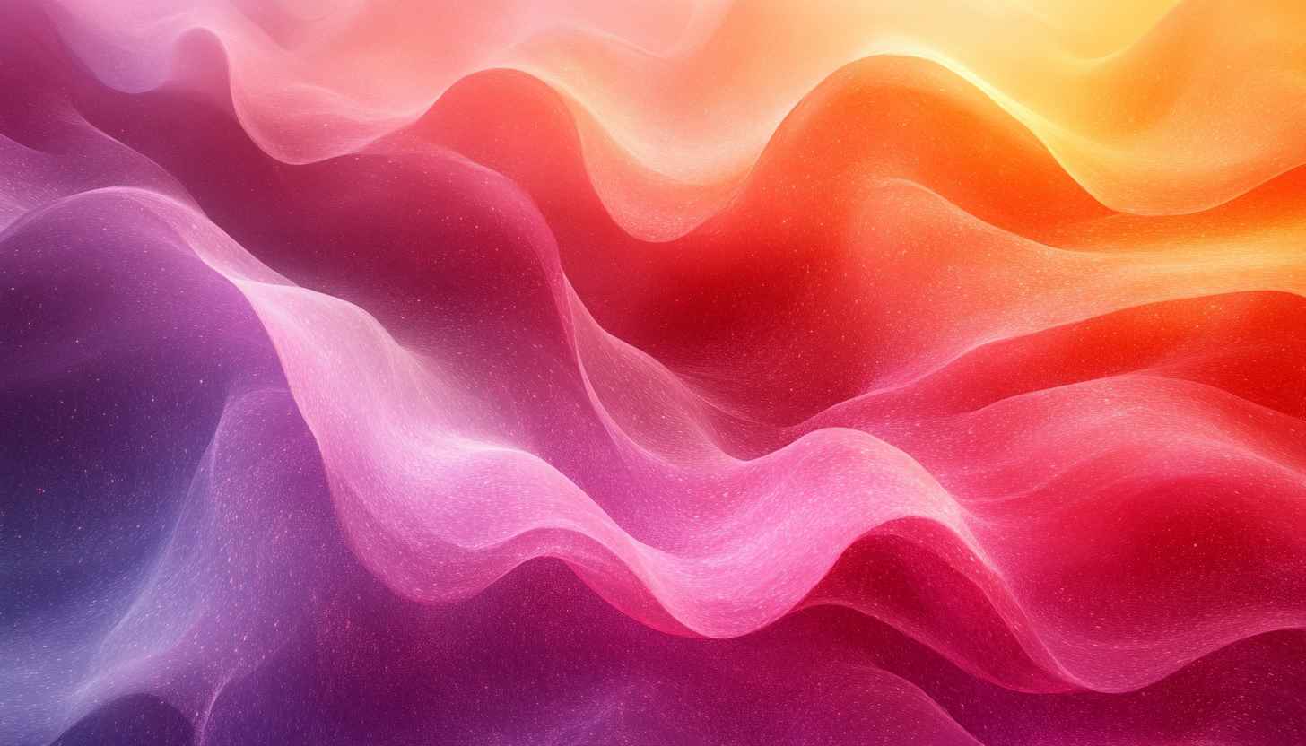 Abstract Wavy Texture Color Gradient Mobile and Desktop Wallpaper