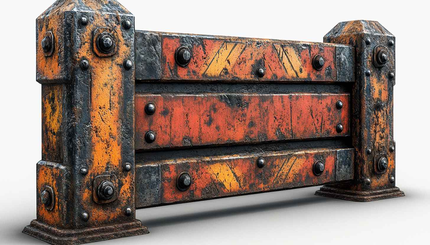 Rusty Metal Panel 4K Desktop Background - Free Industrial Texture Wallpaper