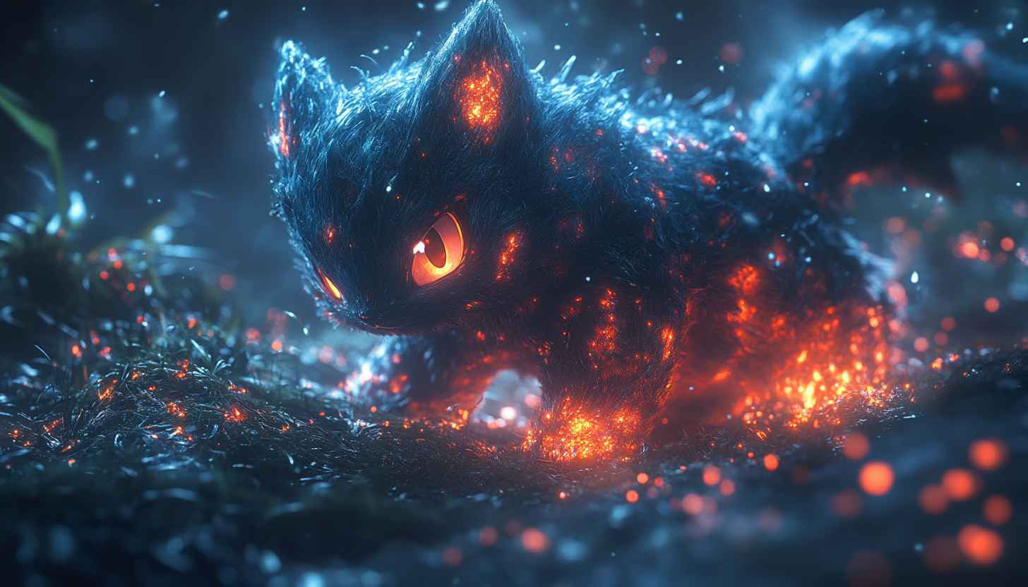 Pokemon Bulbasaur Fire Anime Wallpaper 4K Desktop Mobile Background