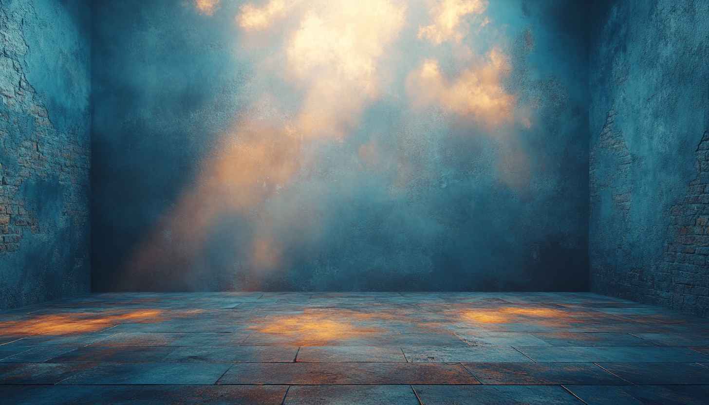 Dramatic Stone Room 4K Desktop Wallpaper Abstract Grunge Texture