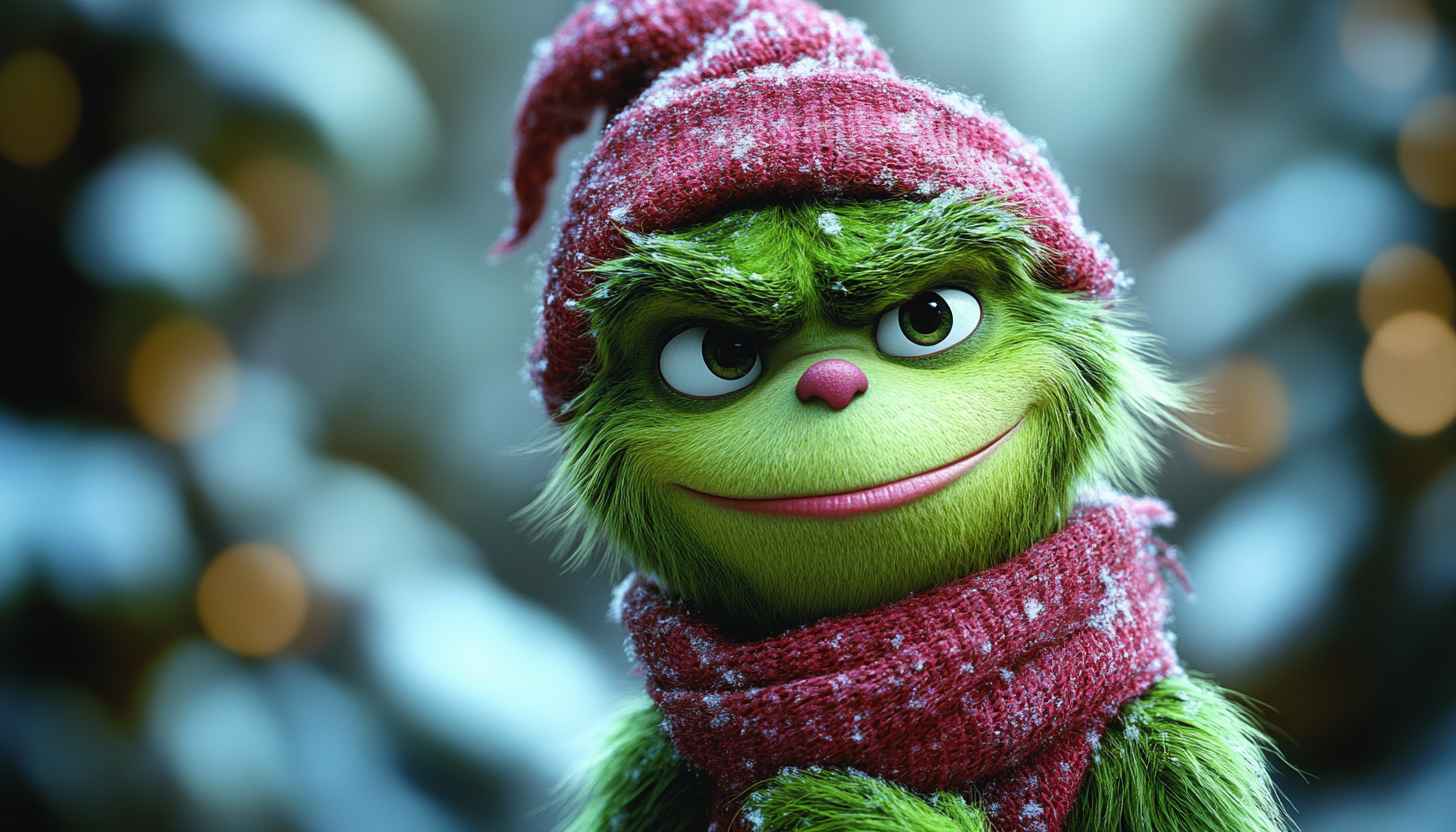 Grinch Christmas Movie Mobile Wallpaper HD | Free Winter Background