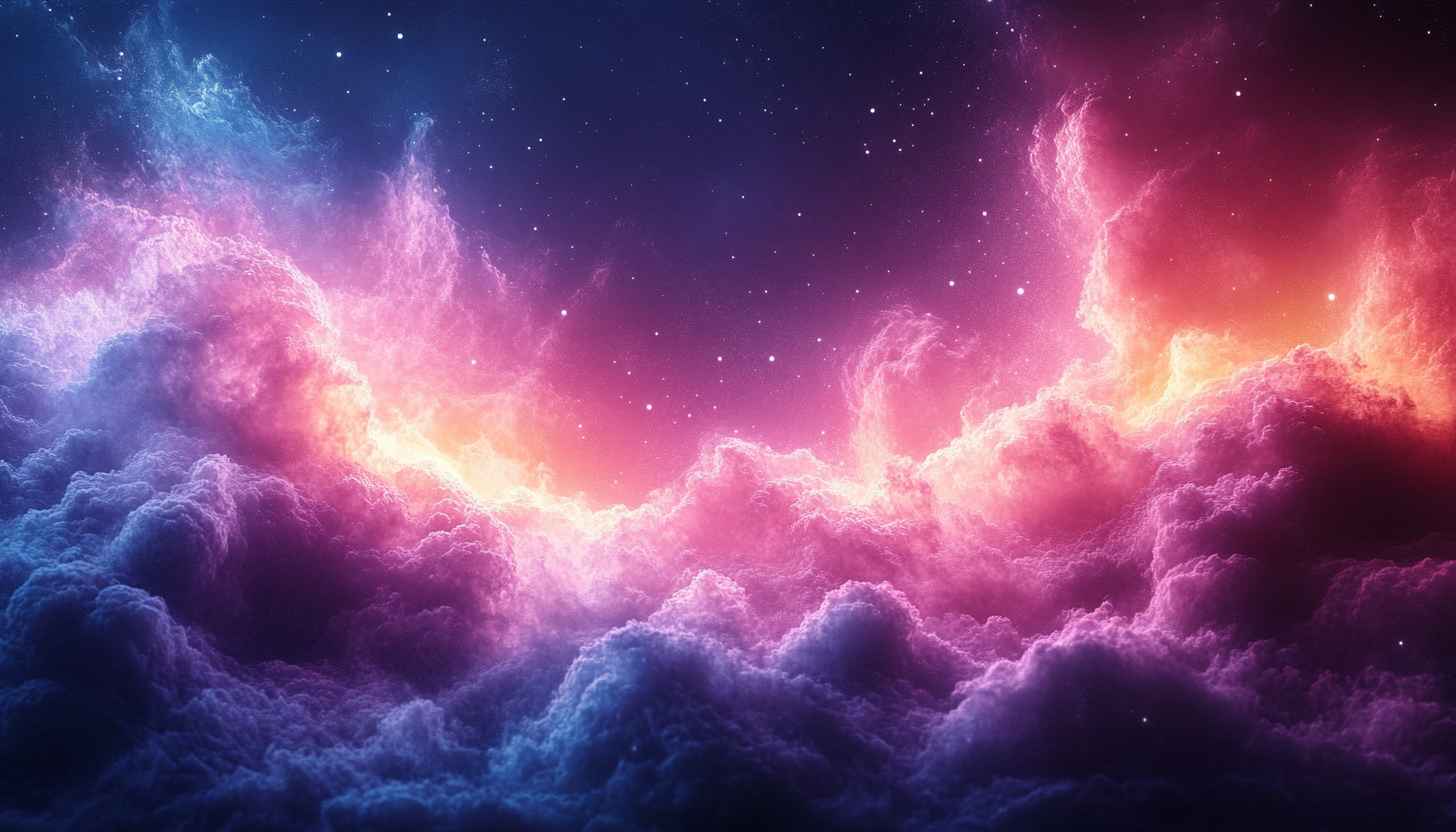 Colorful Nebula Galaxy Wallpaper 4K Desktop Background for Free