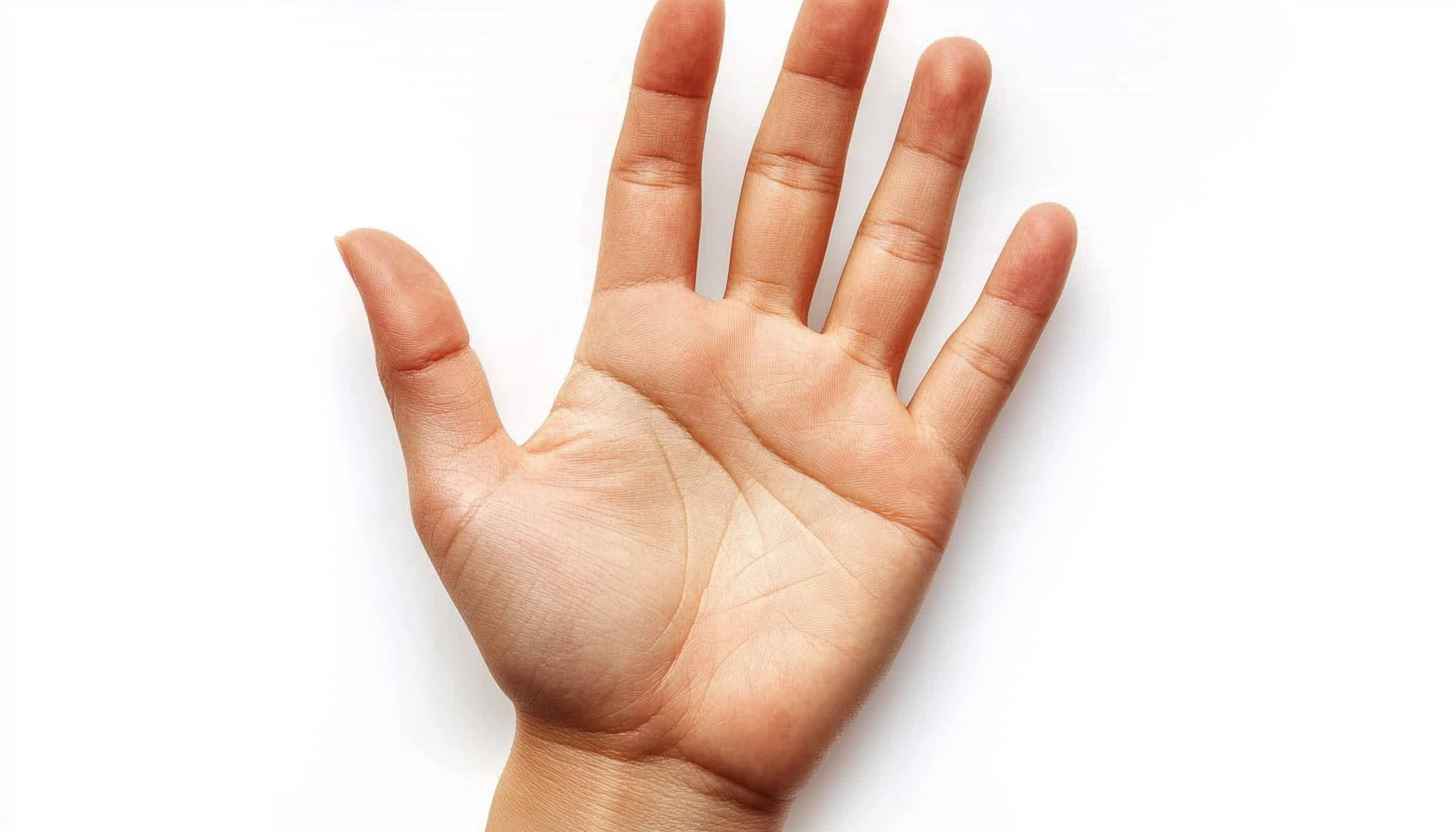 Palm Reading Hand Lines Mobile Background Aesthetic Simple Wallpaper