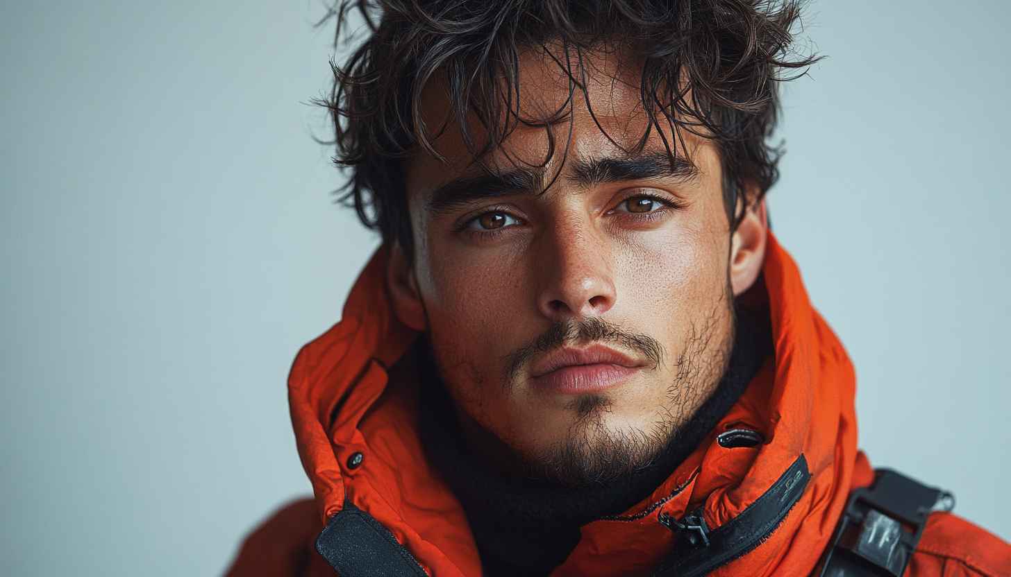 Handsome Man Portrait HD Wallpaper, Attractive Male Model Background