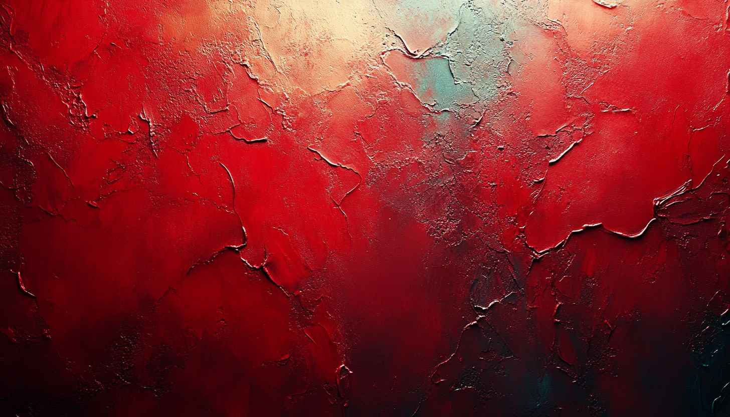Abstract Red Texture Background Art 4K Desktop Mobile Wallpaper
