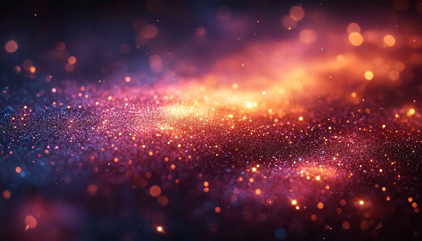 Sparkling Glitter Galaxy 4K Desktop Background - Free Mobile Wallpaper