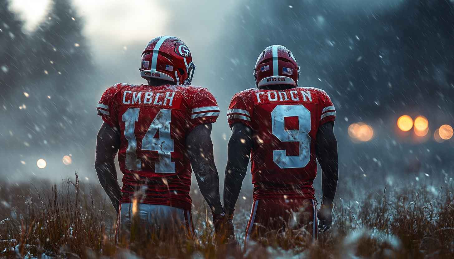 Georgia Bulldogs Football Team Mobile Wallpaper 4K Background