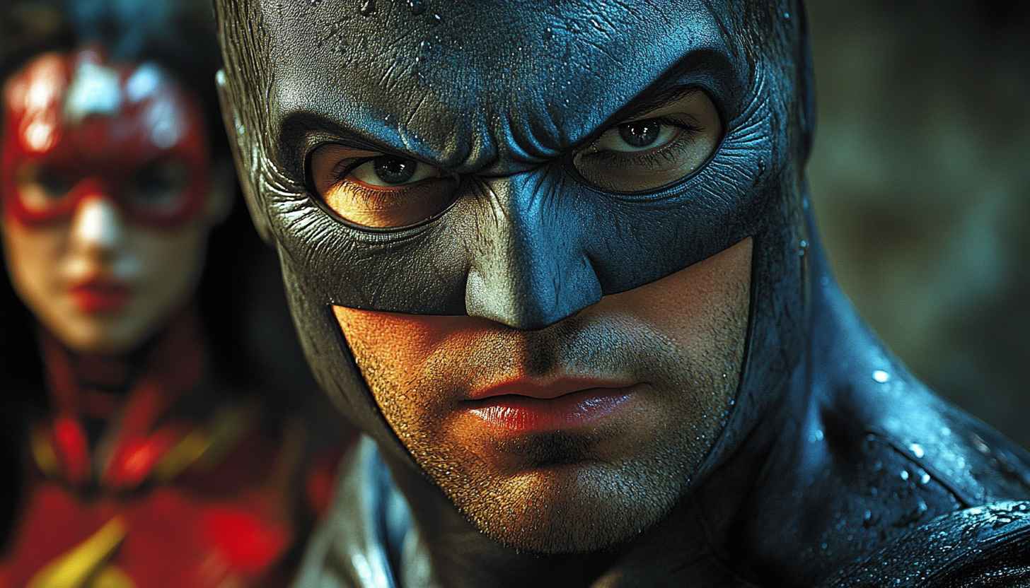 Intense Batman and Robin Superhero 4K Wallpaper for Mobile