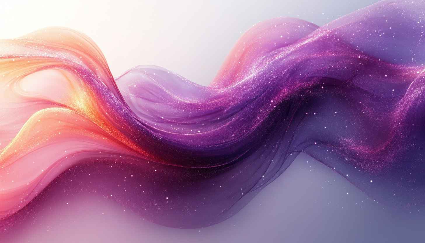 Abstract Aurora Waves 4K Desktop Backgrounds Free Mobile Wallpaper