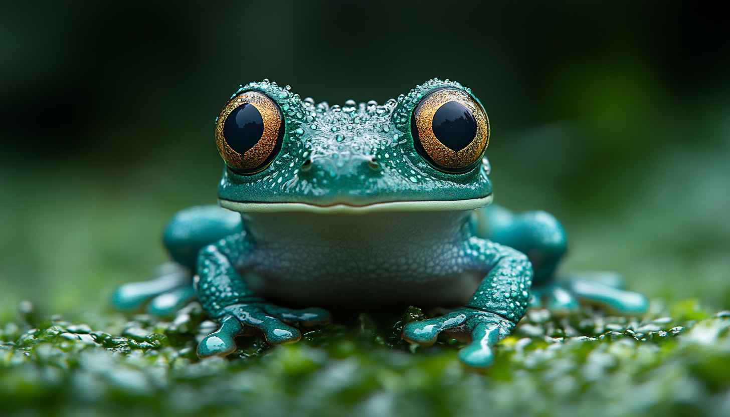 Cute Frog 4K Desktop Background - Free Mobile Wallpaper