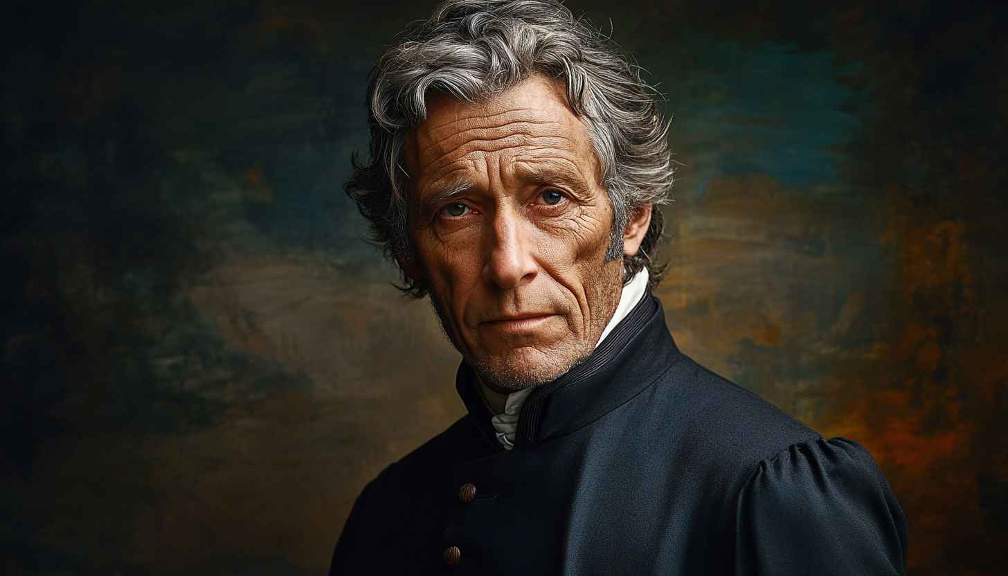 Historical Portrait Wallpaper, Vintage Style Man, Free Desktop Background